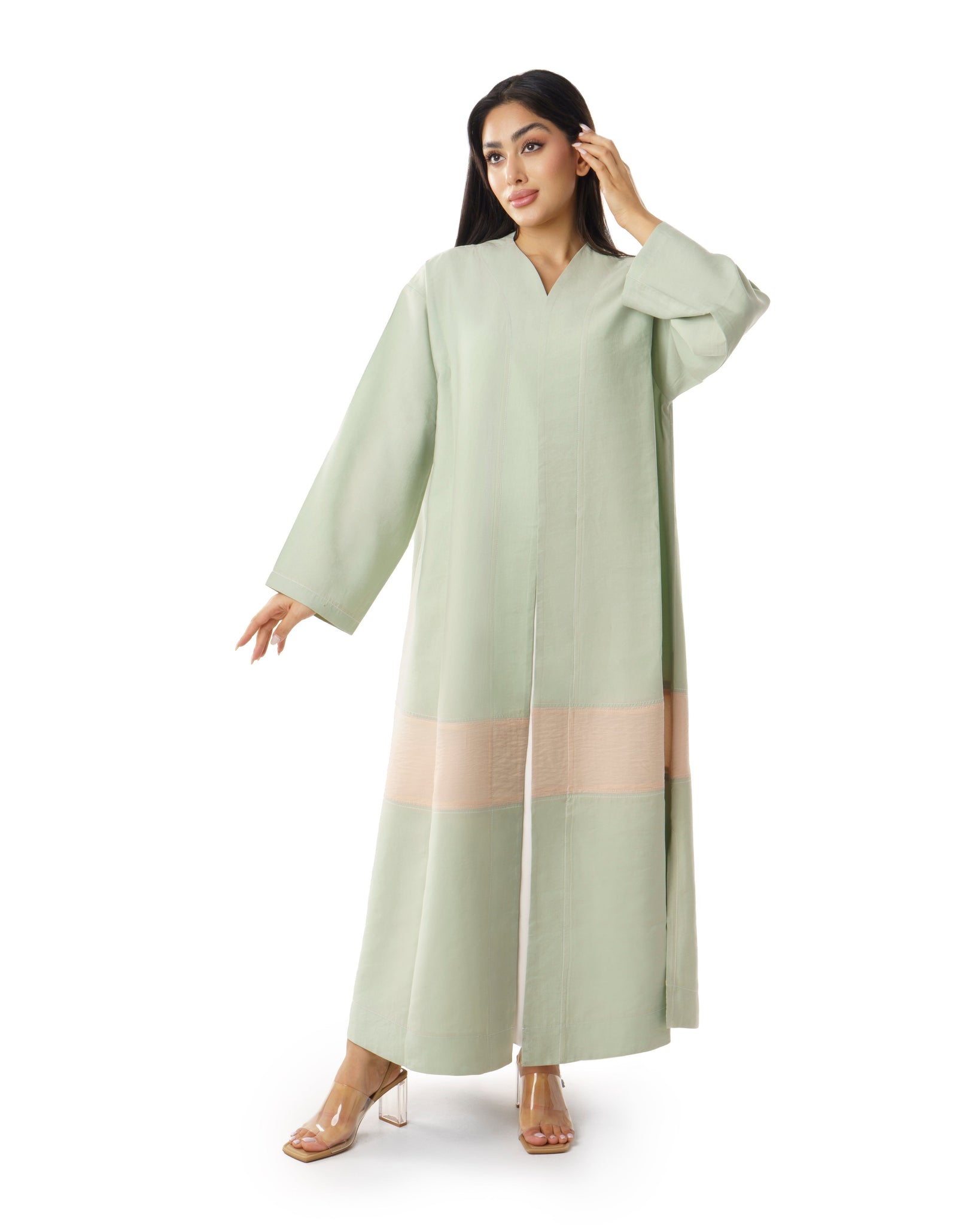 Hanayen Modern Tencel Cut Abaya