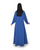 Hanayen Blue Abaya with Layered Cape Sleeves