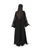 Hanayen Black Abaya With Floral Embroidery on Sleeves best abaya online in dubai
