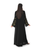 Hanayen Black Abaya with Artistic Embroidery best abaya online in dubai