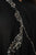 Hanayen Asymmetric Metallic Crystal Design | Clearance best abaya online in dubai