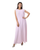 Hanayen Baby Pink Plain Inner best abaya online in dubai