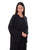 Hanayen Beaded Black Classic Abaya