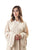 Hanayen Beige Abaya Design With Crystal | Clearance best abaya online in dubai