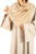 Hanayen Beige Embroidered Abaya Design | Clearance best abaya online in dubai
