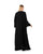 Hanayen Black Abaya Khaleeji