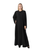 Hanayen Black Abaya with Crystal Beaded Panels best abaya online in dubai