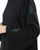 Hanayen Black Abaya With Embroidered Motifs and Crystal Beading best abaya online in dubai