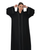 Hanayen Black Abaya with Fine Linear Embroidery best abaya online in dubai