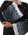 Hanayen Black Abaya with Laser-Cut Sleeves & Pearl Accents best abaya online in dubai