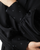Hanayen Black Abaya with Pearl Embellished Cuffs best abaya online in dubai