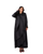 Hanayen Black Organza Layered Abaya | Clearance best abaya online in dubai
