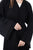 Hanayen Black Pleated Abaya With Belt  | Clearance best abaya online in dubai