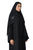 Hanayen Black Sheila with Hanayen Calligraphy best abaya online in dubai