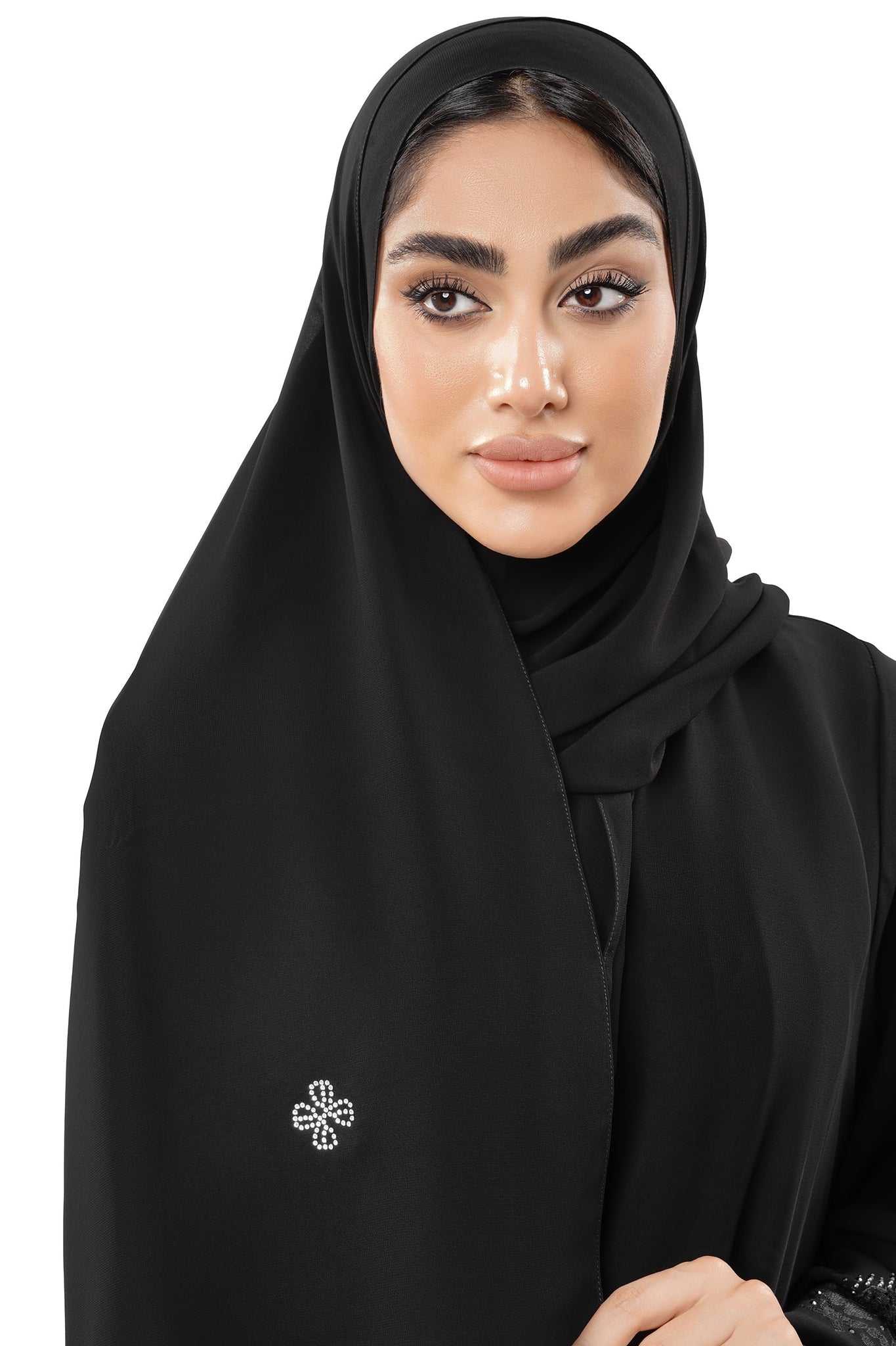 Hanayen Black Sheila with Hanayen Crystal Logo