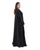 Hanayen Black Stitch Details Everyday Abaya