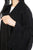 Hanayen Black Style Abaya With Crystal Elements