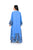 Hanayen Blue Abaya with Navy Laser-Cut Filigree & Crystals best abaya online in dubai