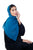 Hanayen Blue Chiffon Color Sheila