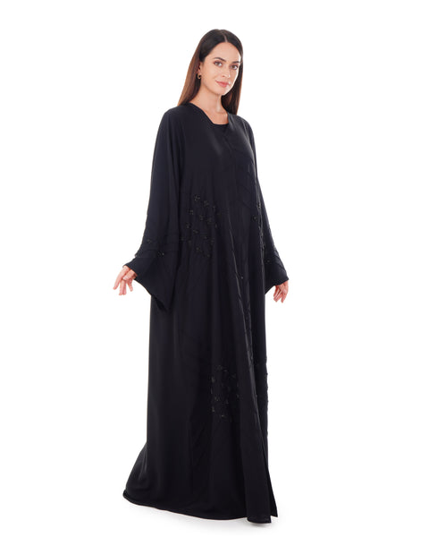 Hanayen Broch Style Handmade Abaya