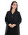 Hanayen Classic Black Abaya Design