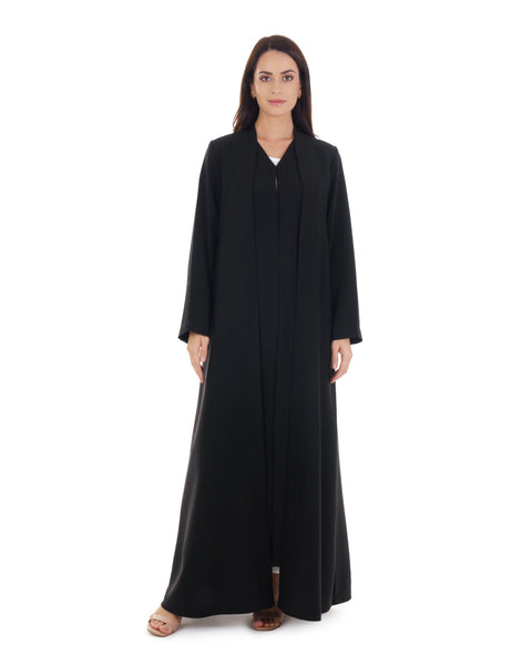 Hanayen Classic Black Abaya Design