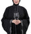 Hanayen Classic Black Abaya with Elegant Embroidery