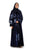 Hanayen Classic Blue Velvet Abaya | Clearance best abaya online in dubai