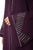 Hanayen Maroon Abaya With Intricate Stone Design