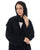 Hanayen Cut Abaya With Layered Chiffon