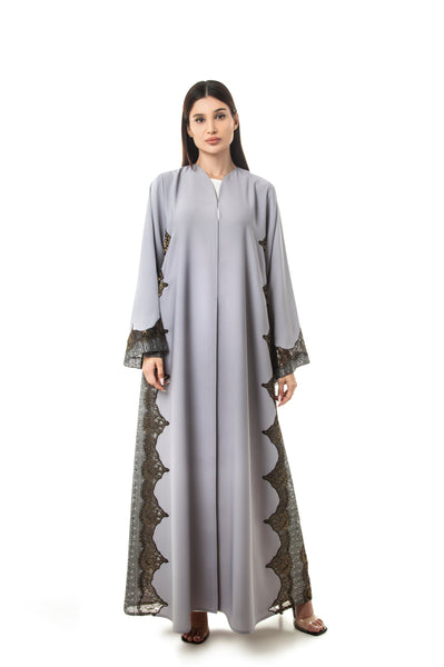 Hanayen Dentelle Design Classic Abaya