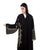 Hanayen Dual Color Embroidered Abaya Design