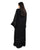 Hanayen Elegant Black Abaya with Embellished Sleeves and Hem Detailing