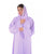 Hanayen Elegant Lavender Plain Abaya