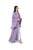 Hanayen Elegant Lavender Ruffled Butterfly Abaya best abaya online in dubai