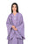 Hanayen Elegant Lavender Ruffled Butterfly Abaya best abaya online in dubai
