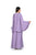 Hanayen Elegant Lavender Ruffled Butterfly Abaya best abaya online in dubai