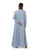 Hanayen Elegant Light Blue Abaya with Intricate Sleeve Detailing