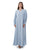 Hanayen Elegant Light Blue Abaya with Intricate Sleeve Detailing