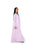 Hanayen Elegant Pink Abaya with Delicate Crystal Trails & Floral Accents best abaya online in dubai