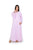 Hanayen Elegant Soft Pink Crystal-Lined Abaya best abaya online in dubai