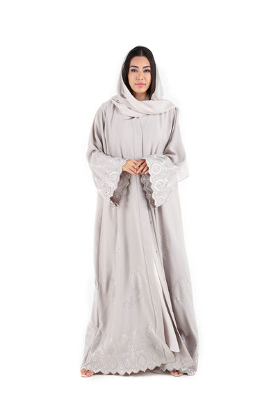 Hanayen Embroidered Design Modest Wear Abaya | Clearance best abaya online in dubai