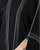 Hanayen Emirati Stylish Black Abaya With White Contrast Stitching best abaya online in dubai