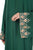 Hanayen Floral Embroidered Abaya Embellished With Crystals