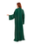 Hanayen Green Abaya with Metallic Piping best abaya online in dubai