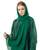 Hanayen Green Abaya with Metallic Piping best abaya online in dubai