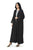 Hanayen Black Embellished Abaya Design