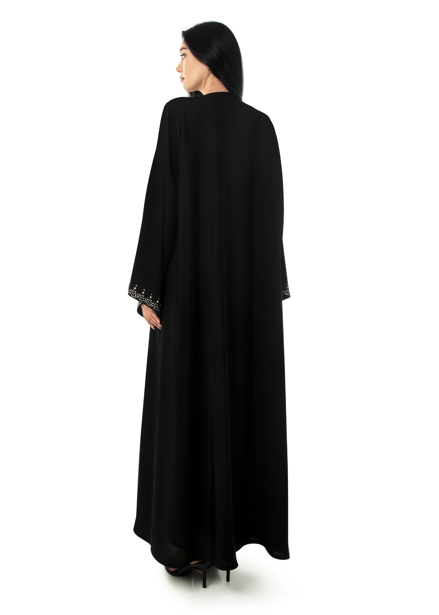 Hanayen Crystalized Dubai Style Abaya