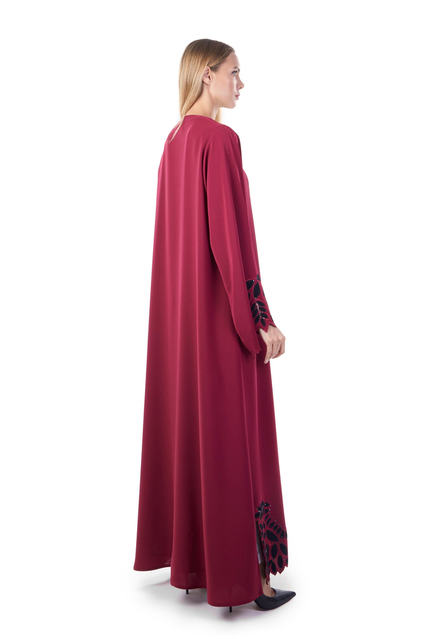 Hanayen Dubai Abaya Design With Applique