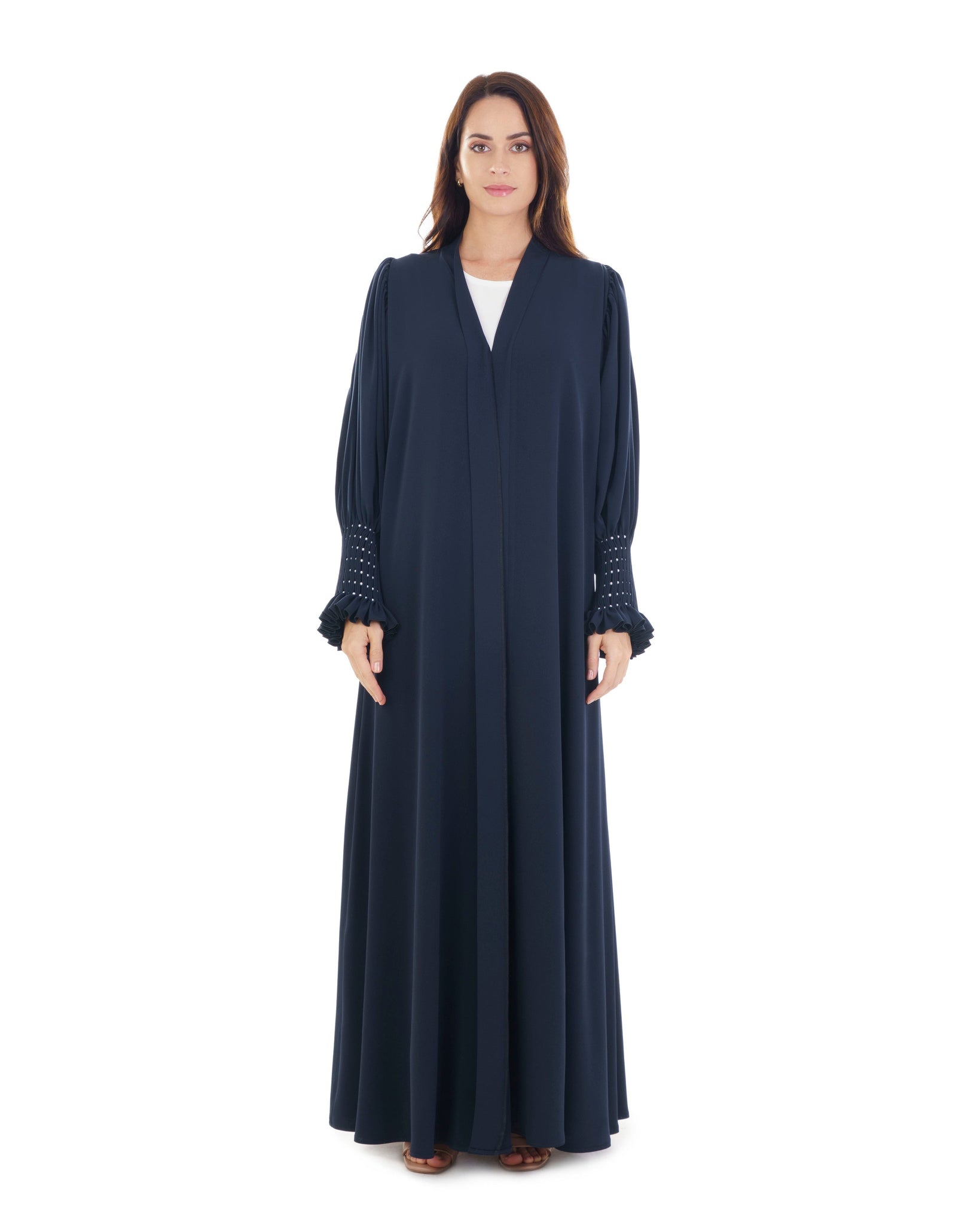 Hanayen Elegant Abaya With Sleeves Design